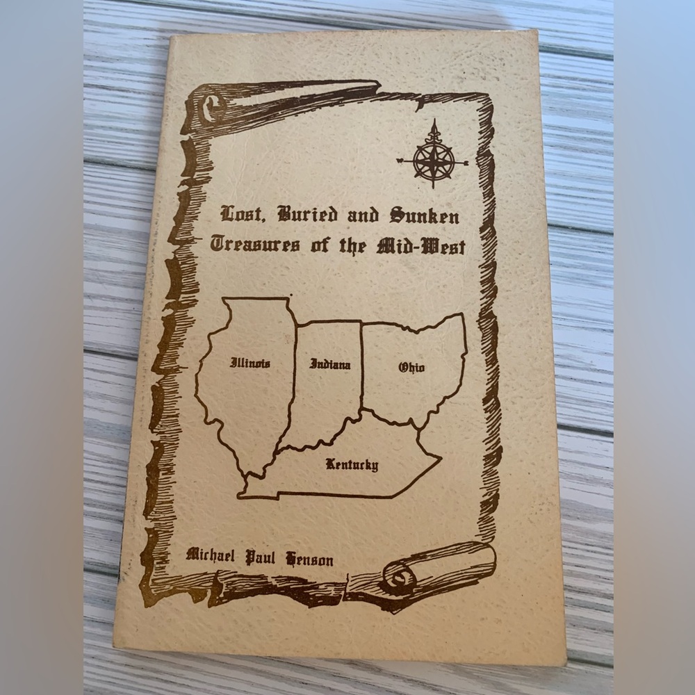 Lost, Buried and Sunken Treasures of the Mid-West Paperback - Beige Cover